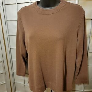 Westbound long sleeve medium petite shirt